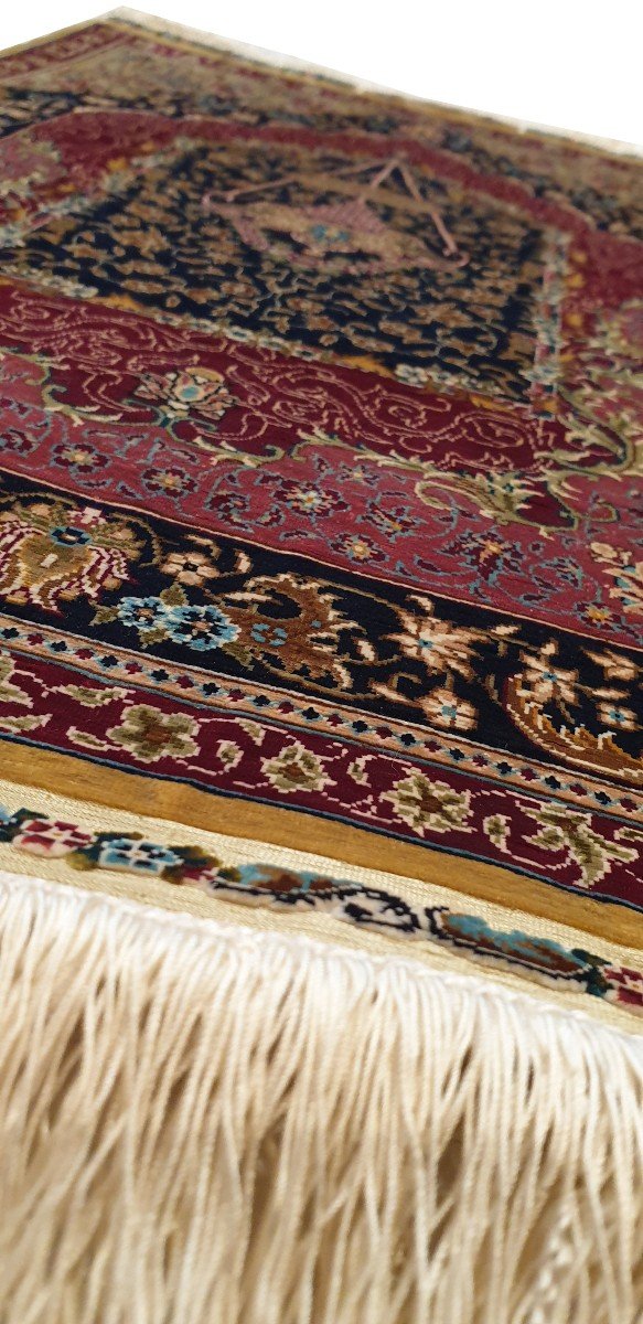 Hereke Silk Rug - No. 747-photo-5