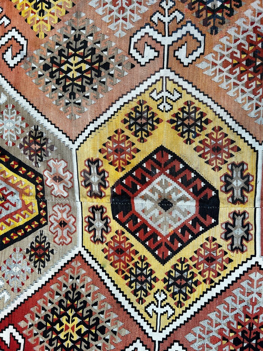 Kilim Kars Türkiye 20th 3m80x2m05 - N° 759-photo-1