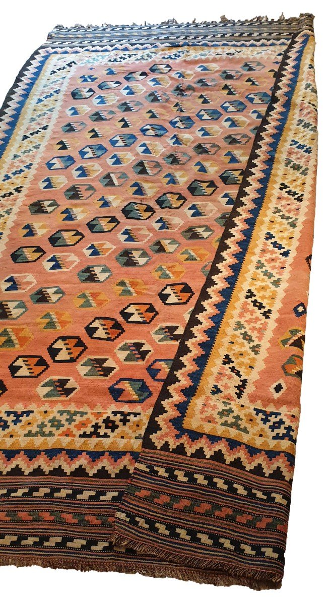 Kilim Gashgai 20th 300 X 160 - No. 761-photo-2