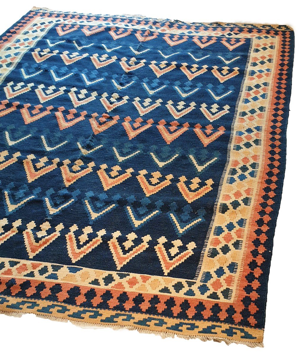 Kilim Persan XXe.s - 2m10x1m65 - N&deg; 763-photo-2