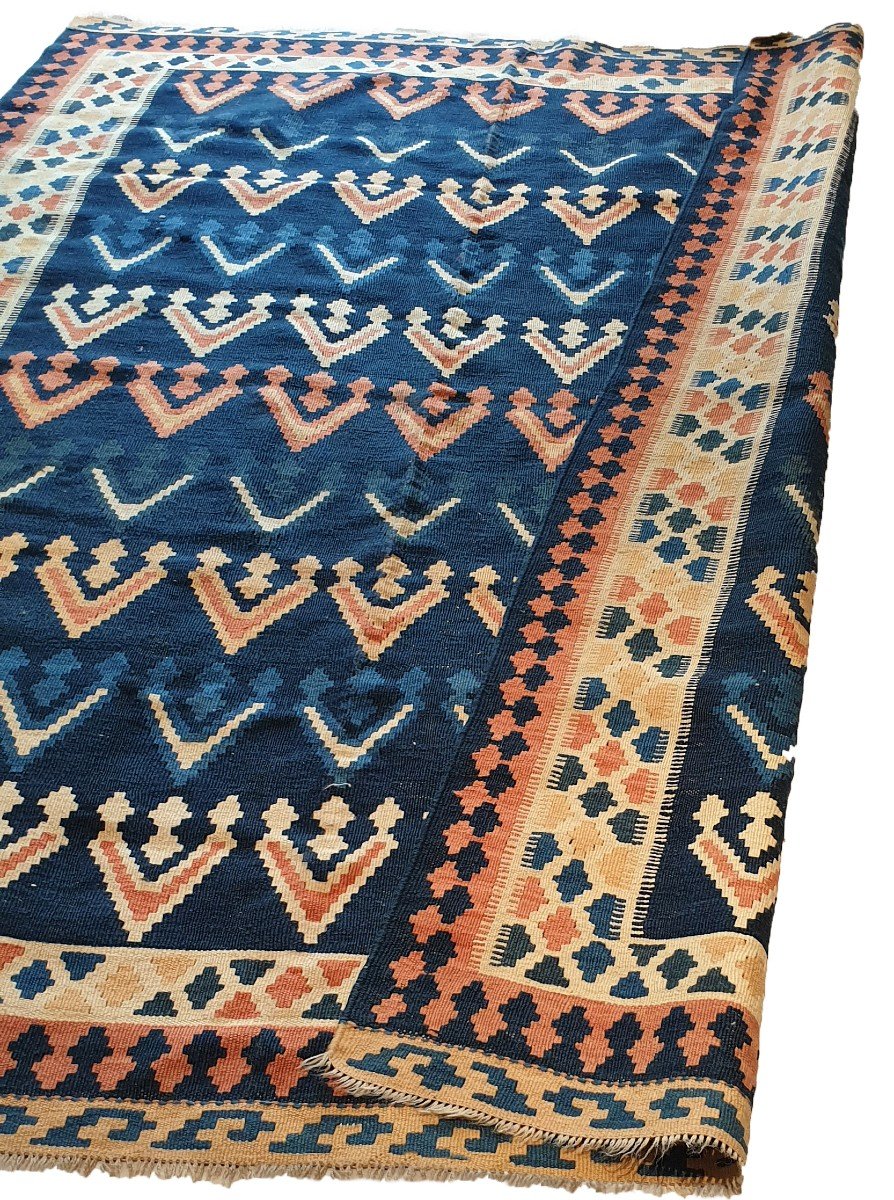 Kilim Persan XXe.s - 2m10x1m65 - N&deg; 763-photo-4