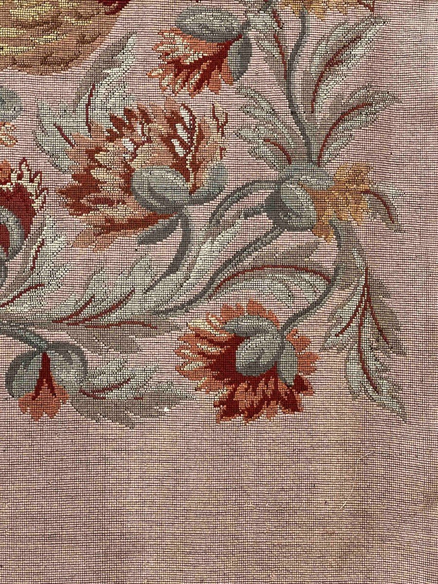 Old Jacquard Tapestry - 0.85x0.75 - No. 788-photo-3