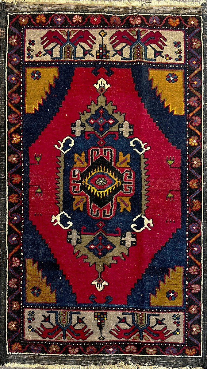 Yastik Turkish Rug - 0.99x0.57 - No. 811