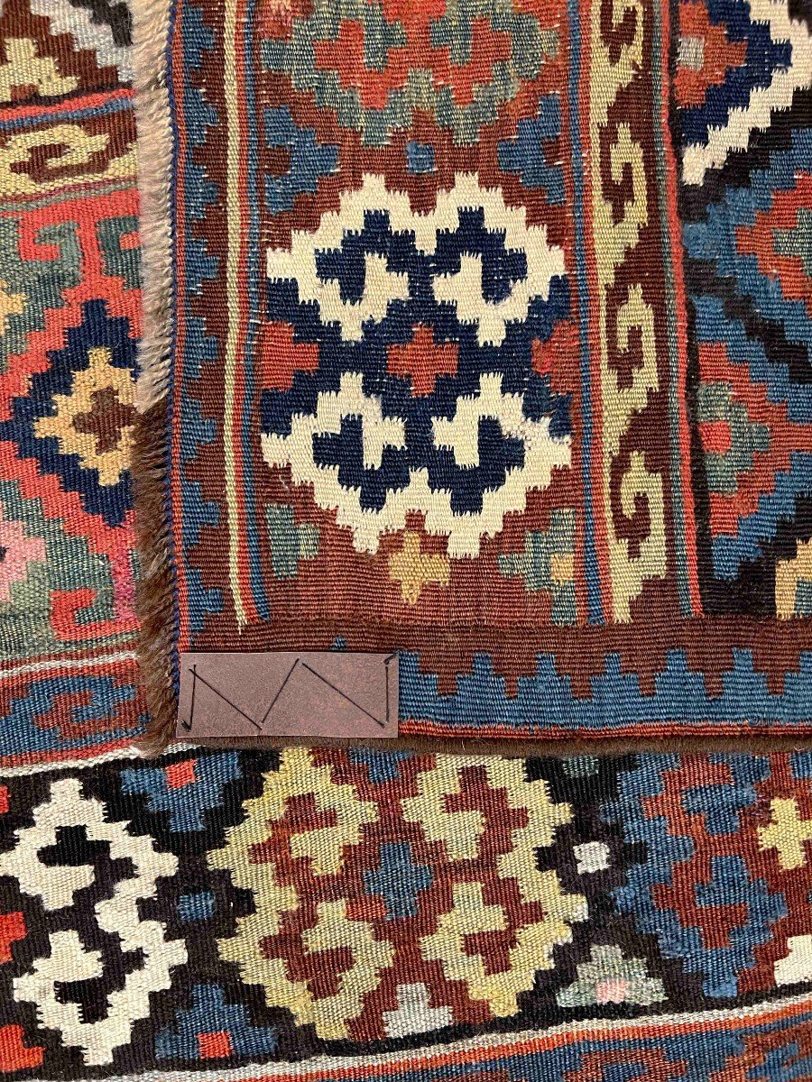 Kilim Caucasus 19th 270 X 155 - No. 847-photo-1