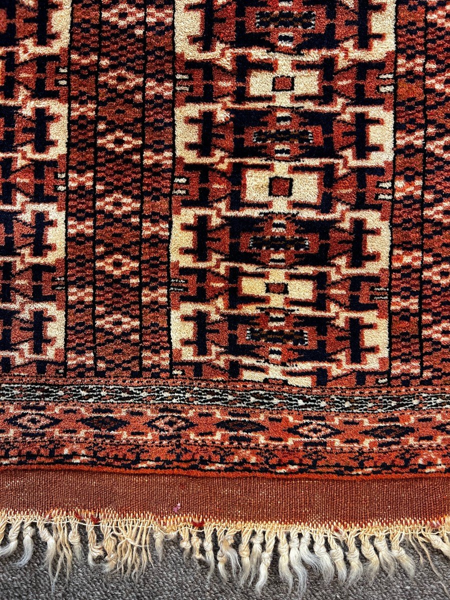 Turkmen Carpet Circa 1950 - 140x102 - No. 955-photo-4