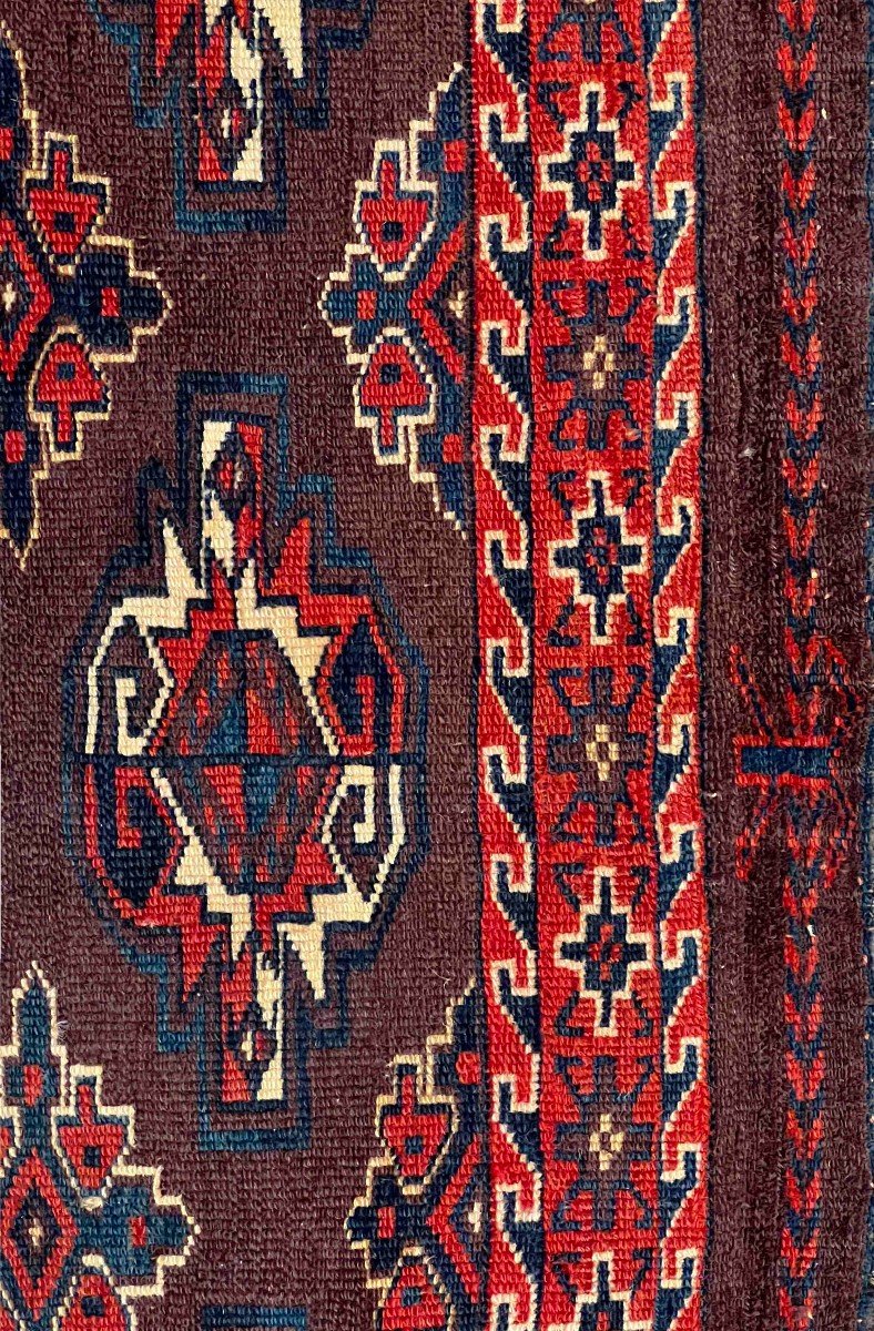 19th Century Teke Rug 122x75 - No. 965-photo-2