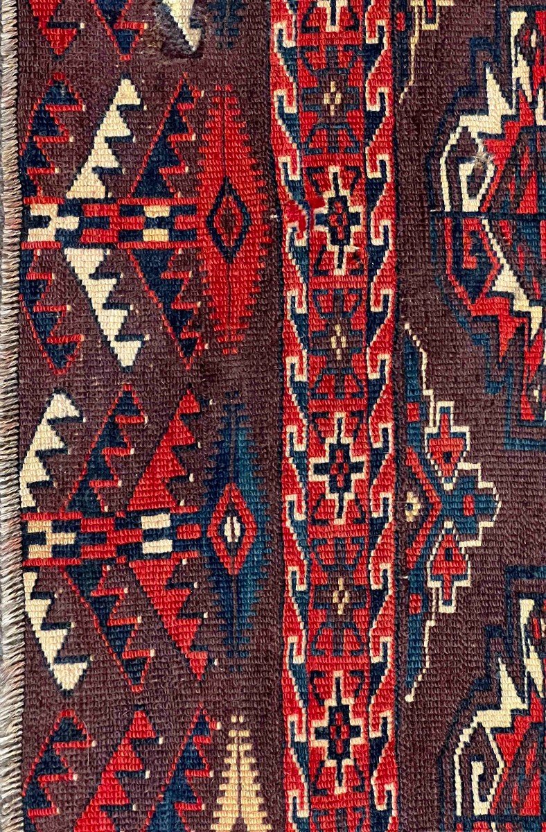 19th Century Teke Rug 122x75 - No. 965-photo-1