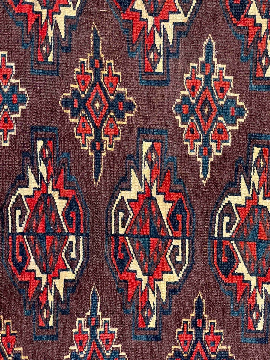 19th Century Teke Rug 122x75 - No. 965-photo-2