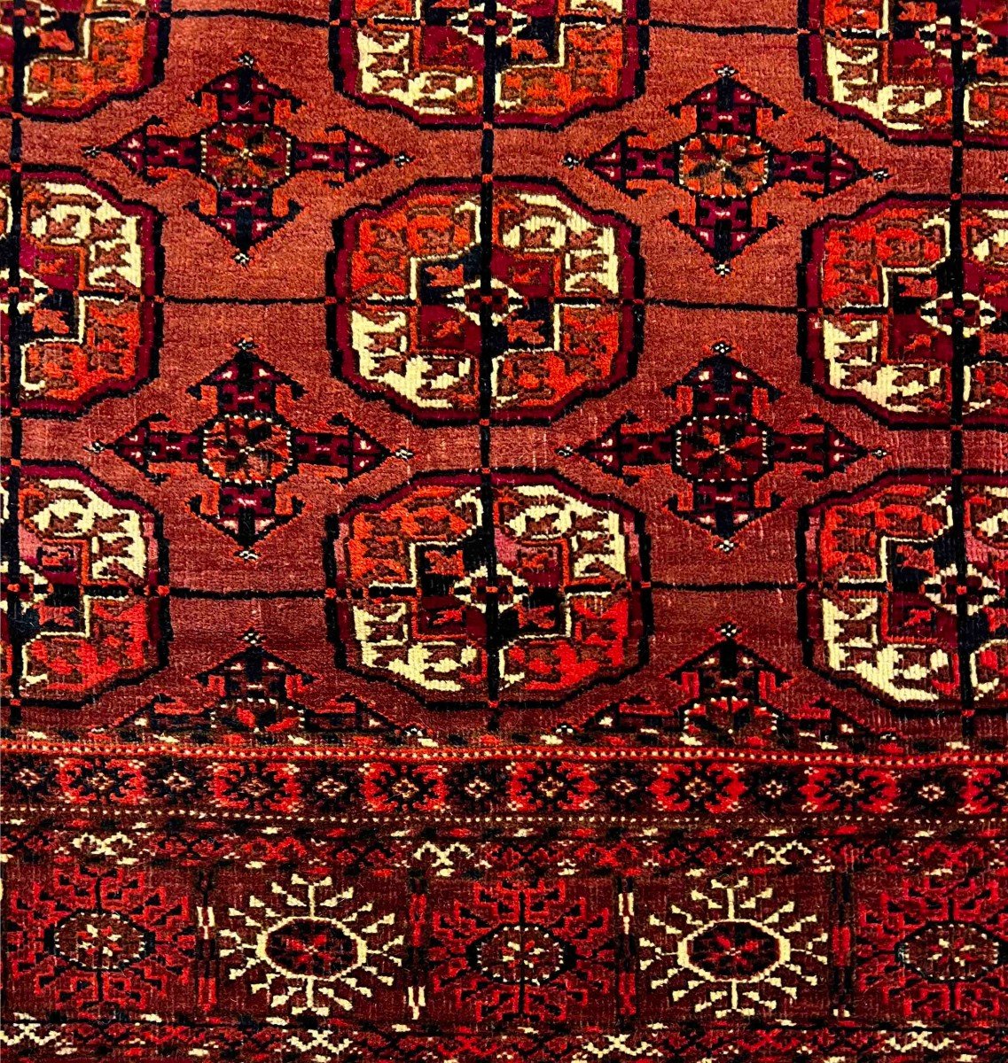 Boukara Rug Around 19th Century - 190x130 - No. 989-photo-2