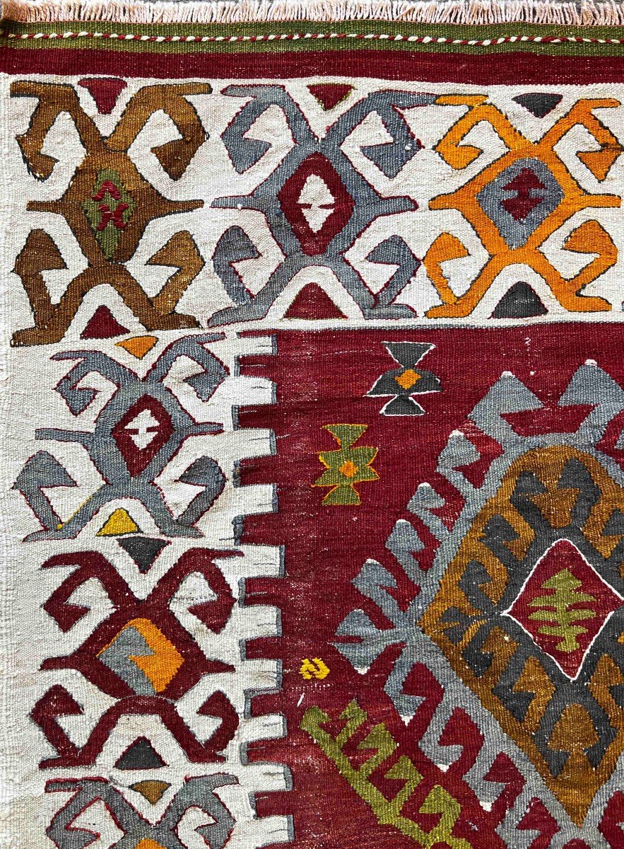 Kilim Ancien De Anatolie Vers 1960 - 180x112 - N&deg; 1120-photo-3