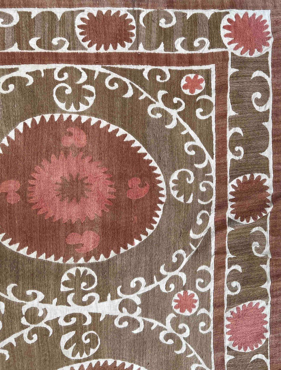 Old 19th Century Fabric - 3m40x2m24 - No. 1219-photo-3
