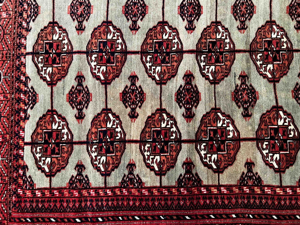 Turkmen Carpet Circa 1960 - Dim 180x130 - No. 231-photo-2