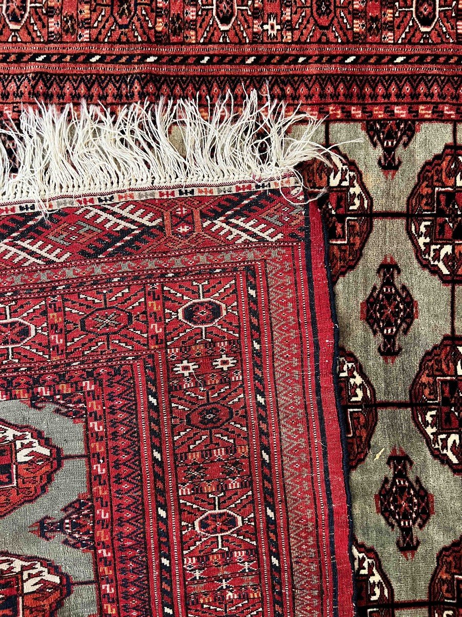 Turkmen Carpet Circa 1960 - Dim 180x130 - No. 231-photo-3
