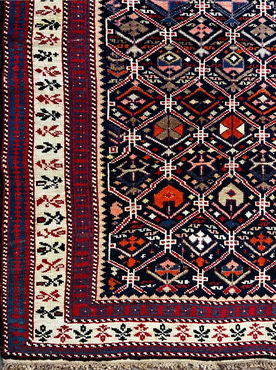 19th Century Caucasian Rug - 1m80x1m16 - N° 980-photo-1