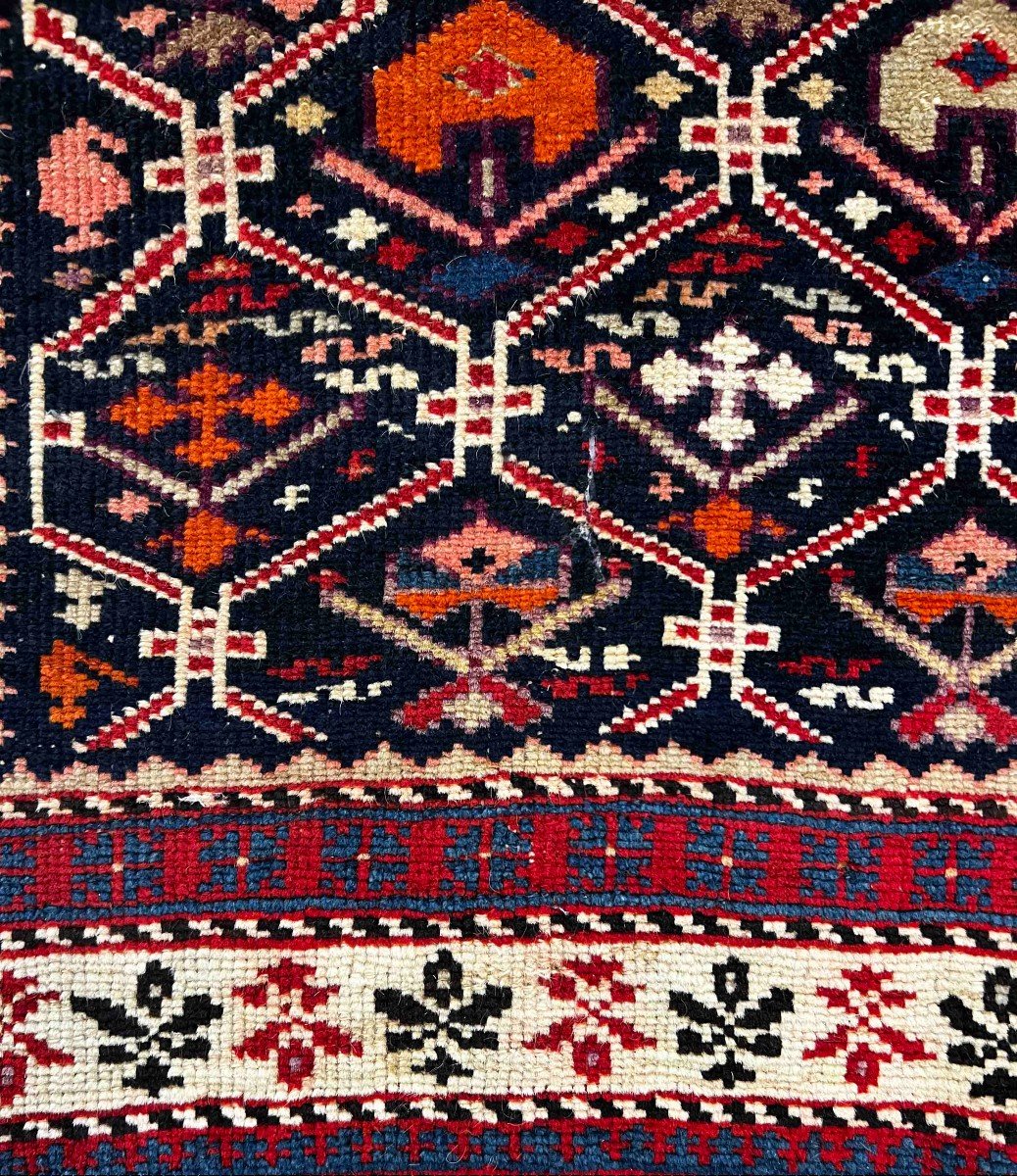 19th Century Caucasian Rug - 1m80x1m16 - N° 980-photo-4