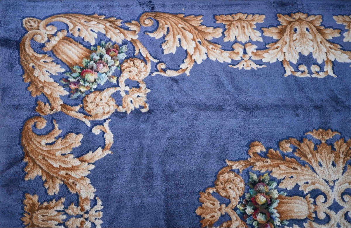 Manufacture De La Savonnerie, Tapis Signé - Circa 1930 - 3m50x2m55 - N° 1466-photo-3