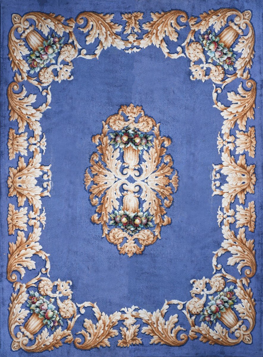 Manufacture De La Savonnerie, Tapis Signé - Circa 1930 - 3m50x2m55 - N° 1466