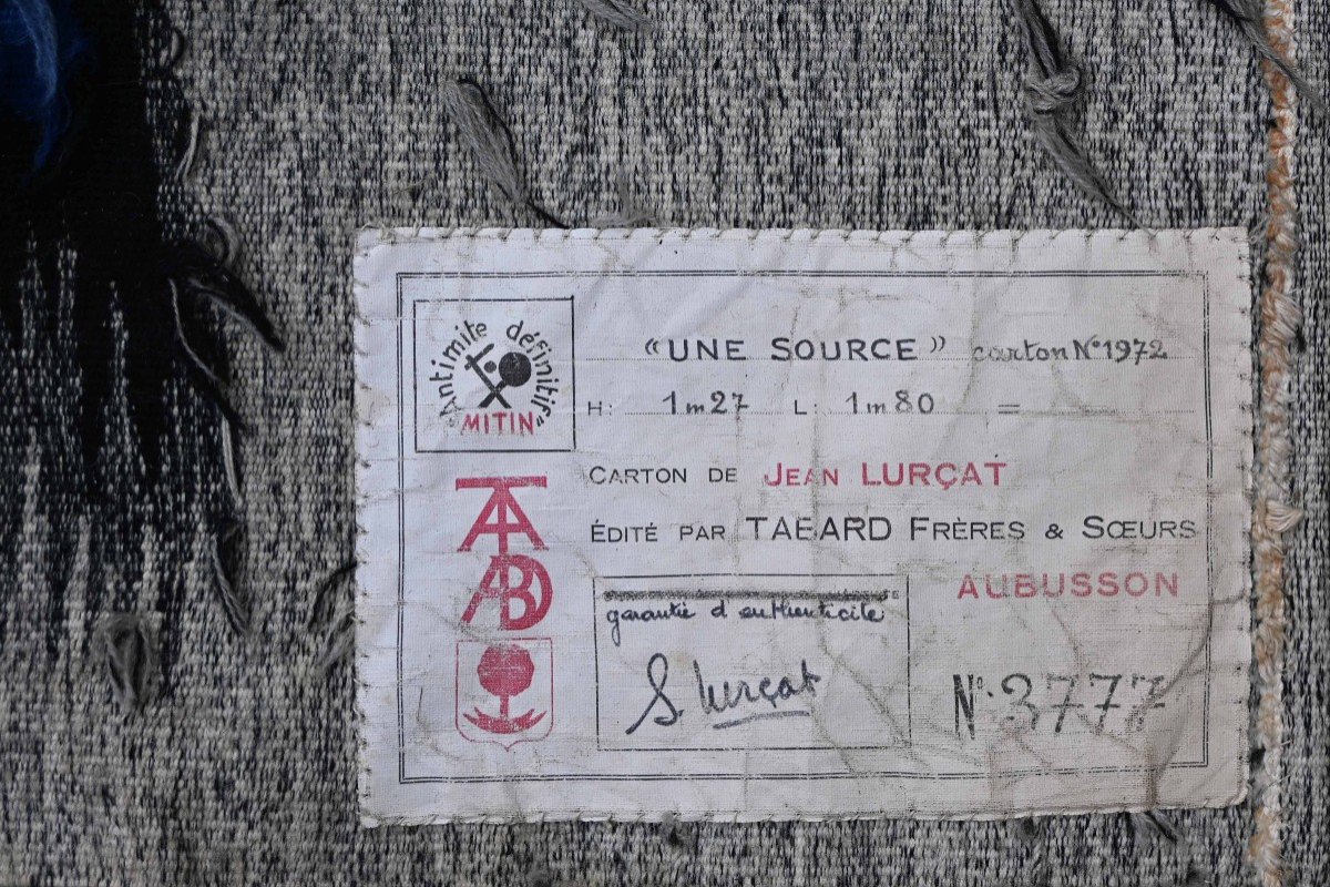 A Source, Jean Lurçat - Tapestry Atelier Tabard Aubusson - 180lx127h - No. 1496-photo-1