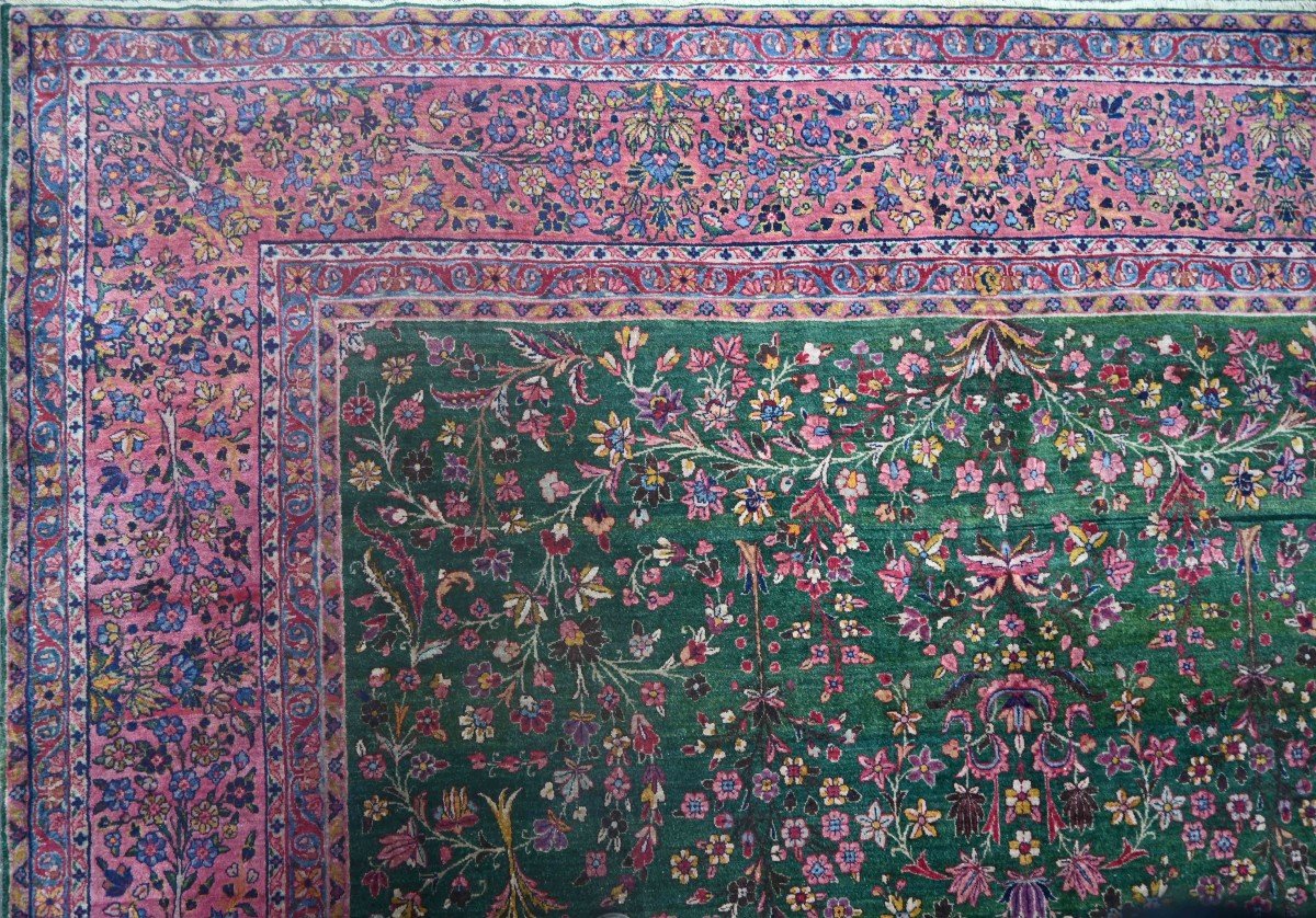 Important Tapis Persan de Manufacture de Tabriz -photo-4