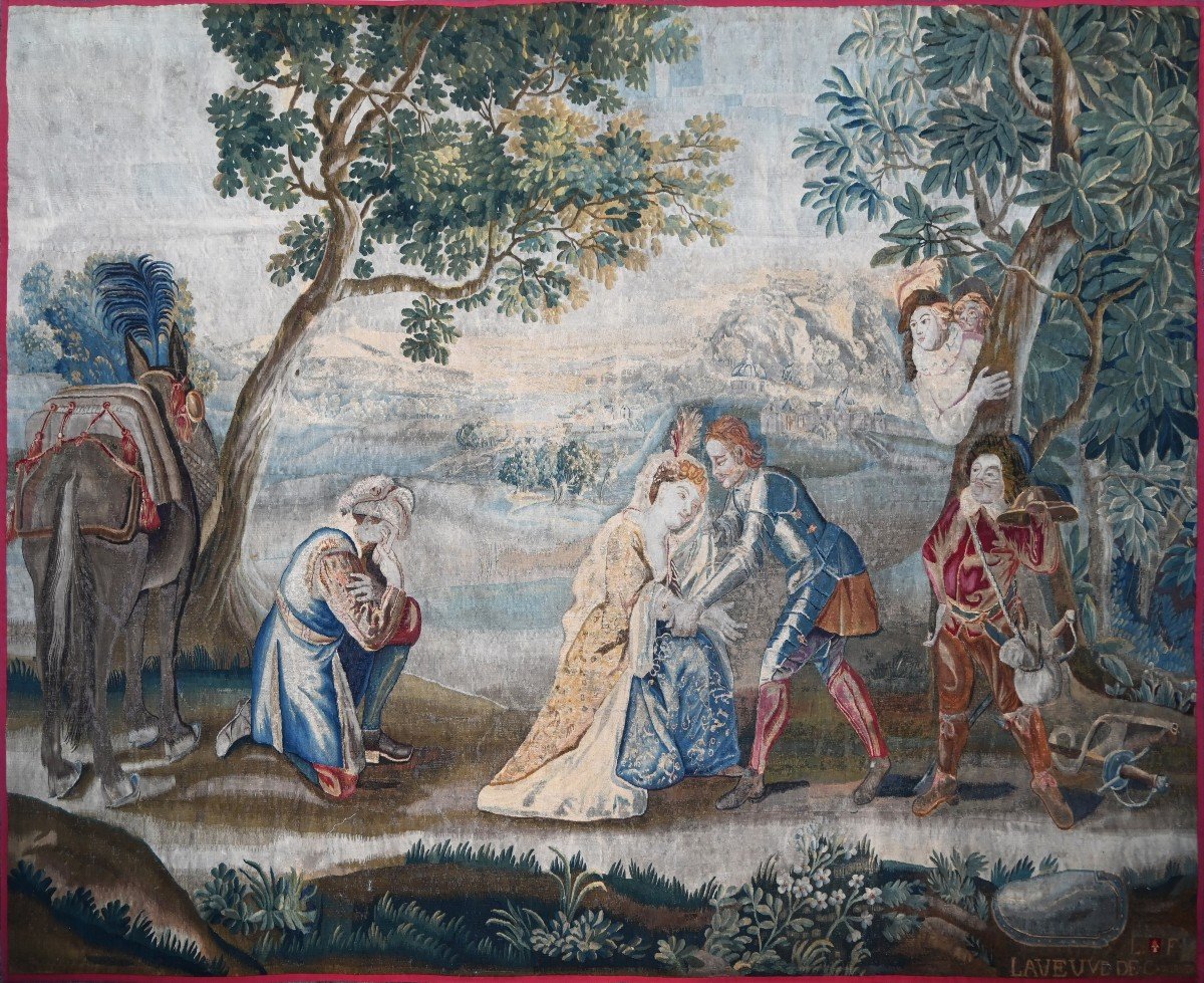 Tapisserie De Lille Atelier De La Veuve De Guillaume Werniers Vers 1750 - L2m58xh2m00 - N° 1489