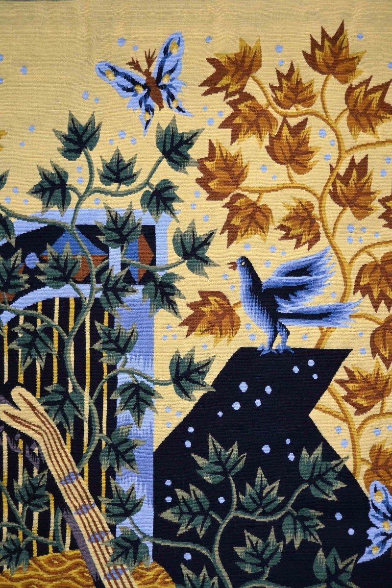 Concerto, Jean Picart Le Doux - Tapisserie Aubusson, Atelier Picaud - H156xl129 - N° 1510-photo-2