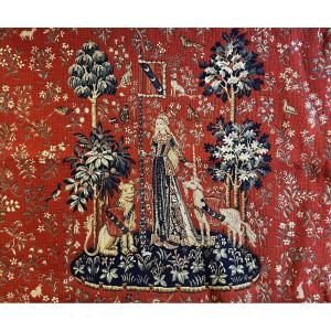 Tapestry Point d'Halluin Lady And The Unicorn - 0.90x0.77 - N° 984