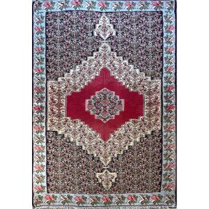 Senneh Rug In Kilim - 240 X 152 - No. 658