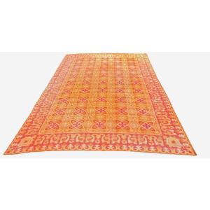 Grand Tapis Aubusson Au Petit-point Vers 1840, 5m20x3m30 - N&deg; 902