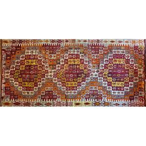 Large Kilim Rug, Anatolia Circa 1930 - 3m50x1m75 - No. 852