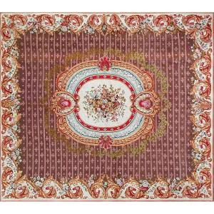 Rare Tapis De Manufature d&#039;Aubusson  Vers 1840, Style Napoleon III - 5m25 X 4m40 - N&deg; 1068