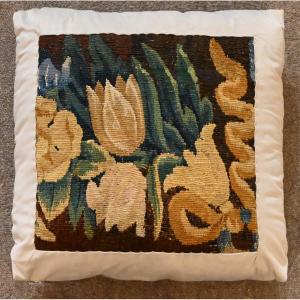 Flanders Tapestry Cushion 17th Century - 45x45 - N° 1358