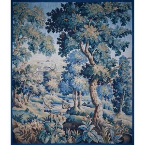 Verdure Tapestry From Aubusson Manufacture - 1m92x1m50 - No. 1365