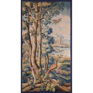 Tapestry Signed By The Aubusson Manufactory, 19th Century - 80lx153h - No. 1512