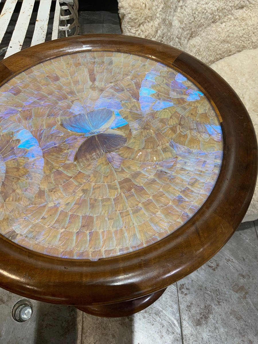 Butterfly Pedestal Table -photo-2