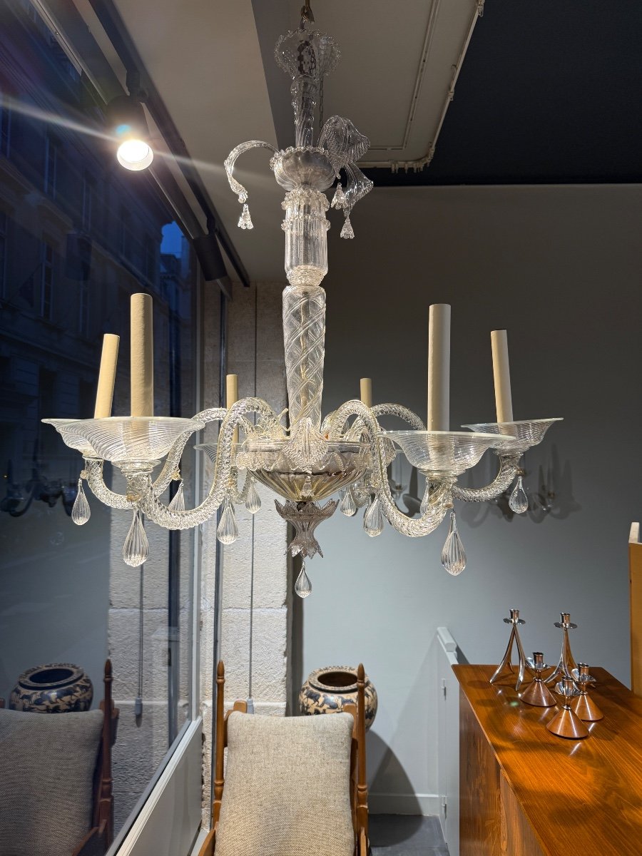 Murano Chandelier Circa 1920 