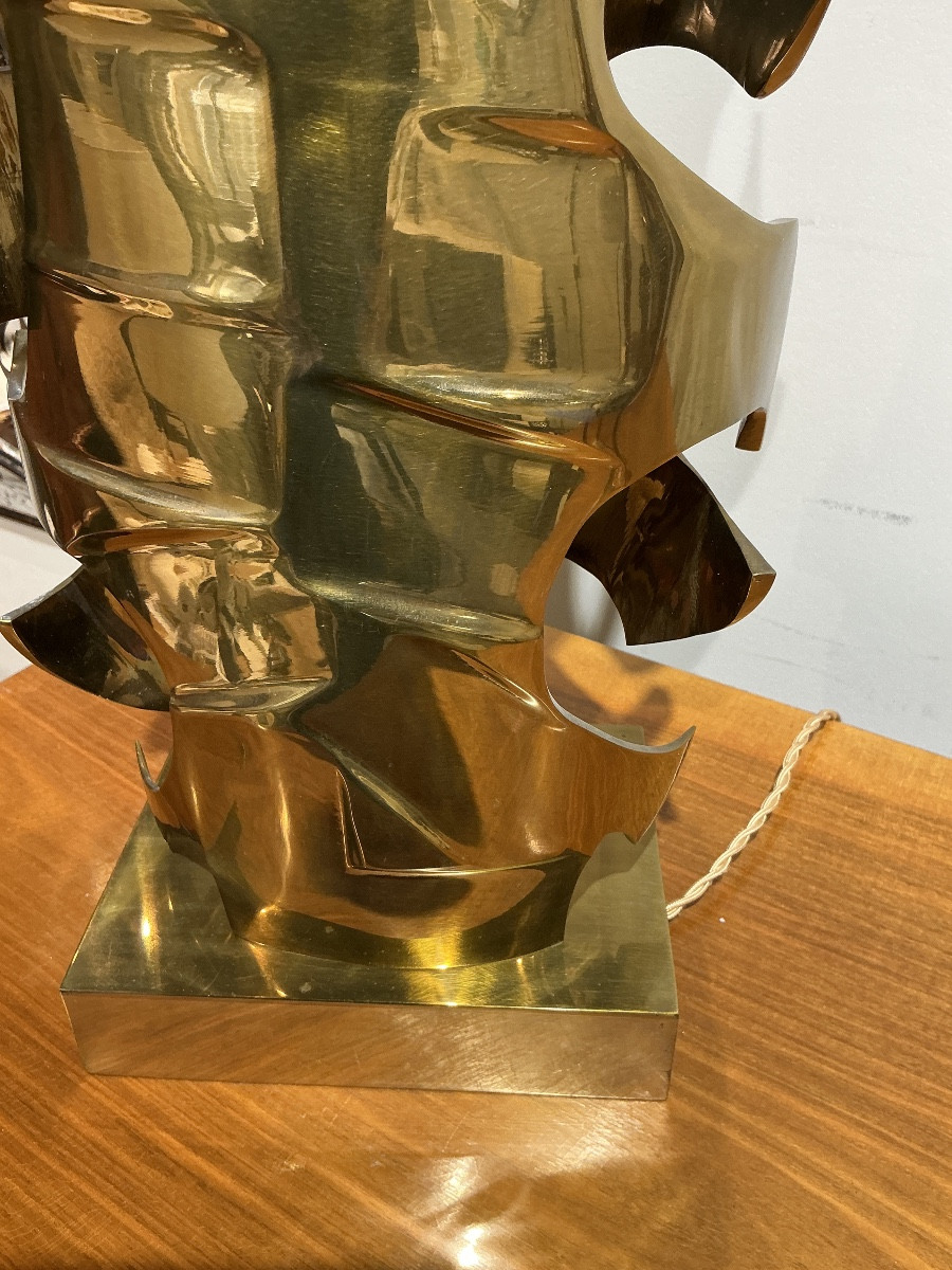 Lampe En Bronze-photo-3