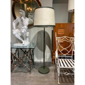 Lampadaire En Cuir 