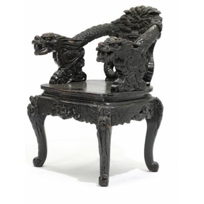Large Chinese Armchair Circa 1900