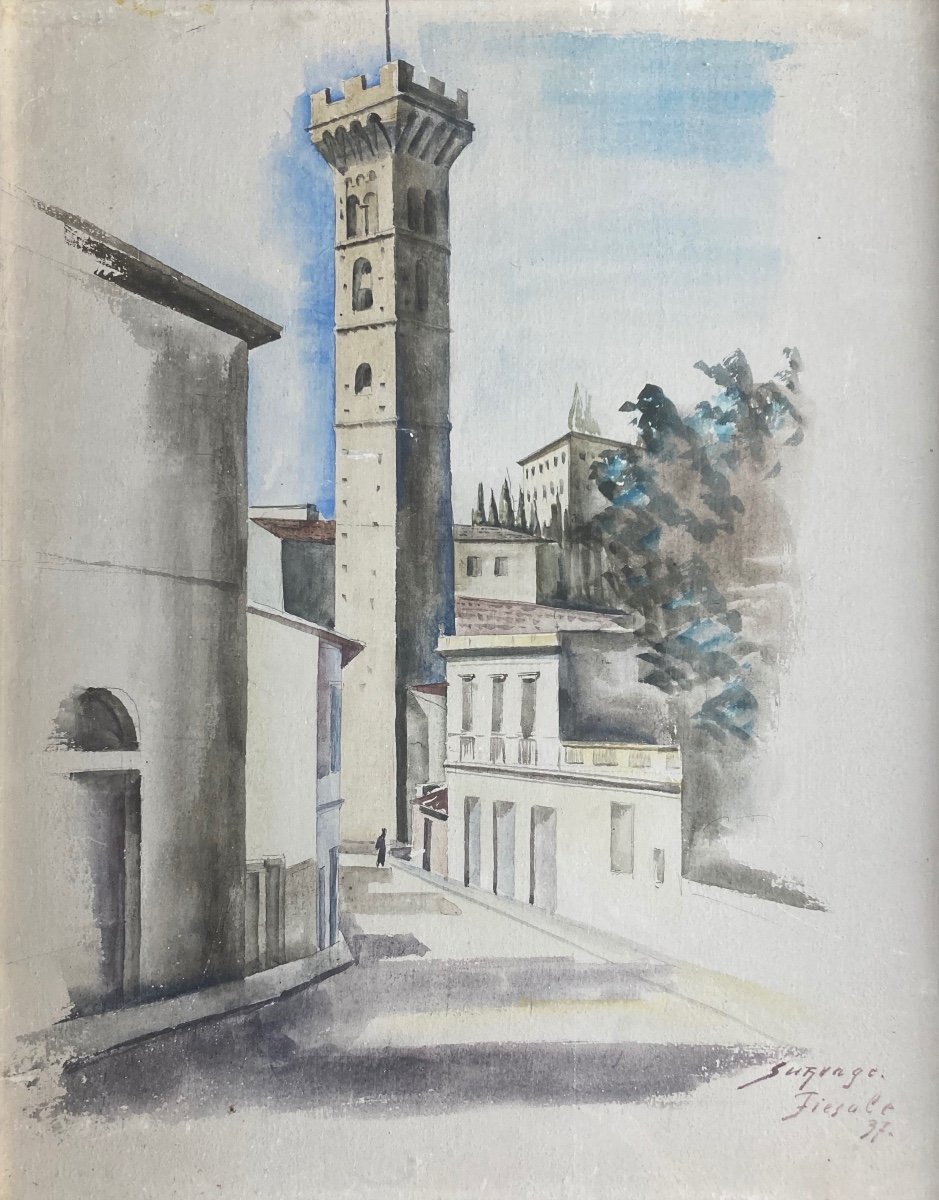 Leopold Survage, Fiesole, 1937