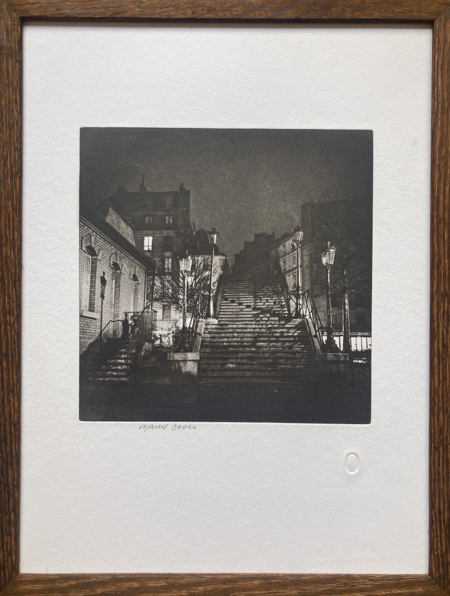 Marcel Bovis, Montmartre, 1936, Heliogravure-photo-2