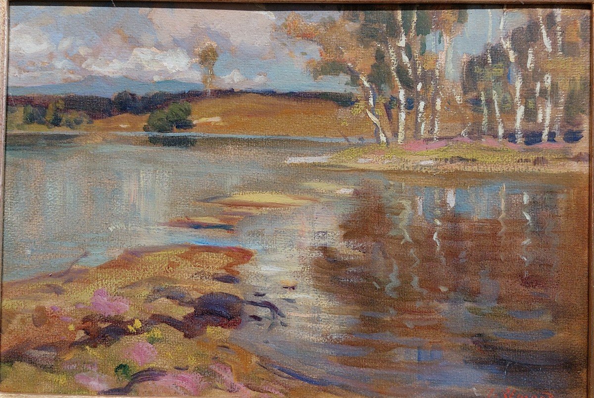 Jean Rémond (1872-1913) "edge Of Pond"