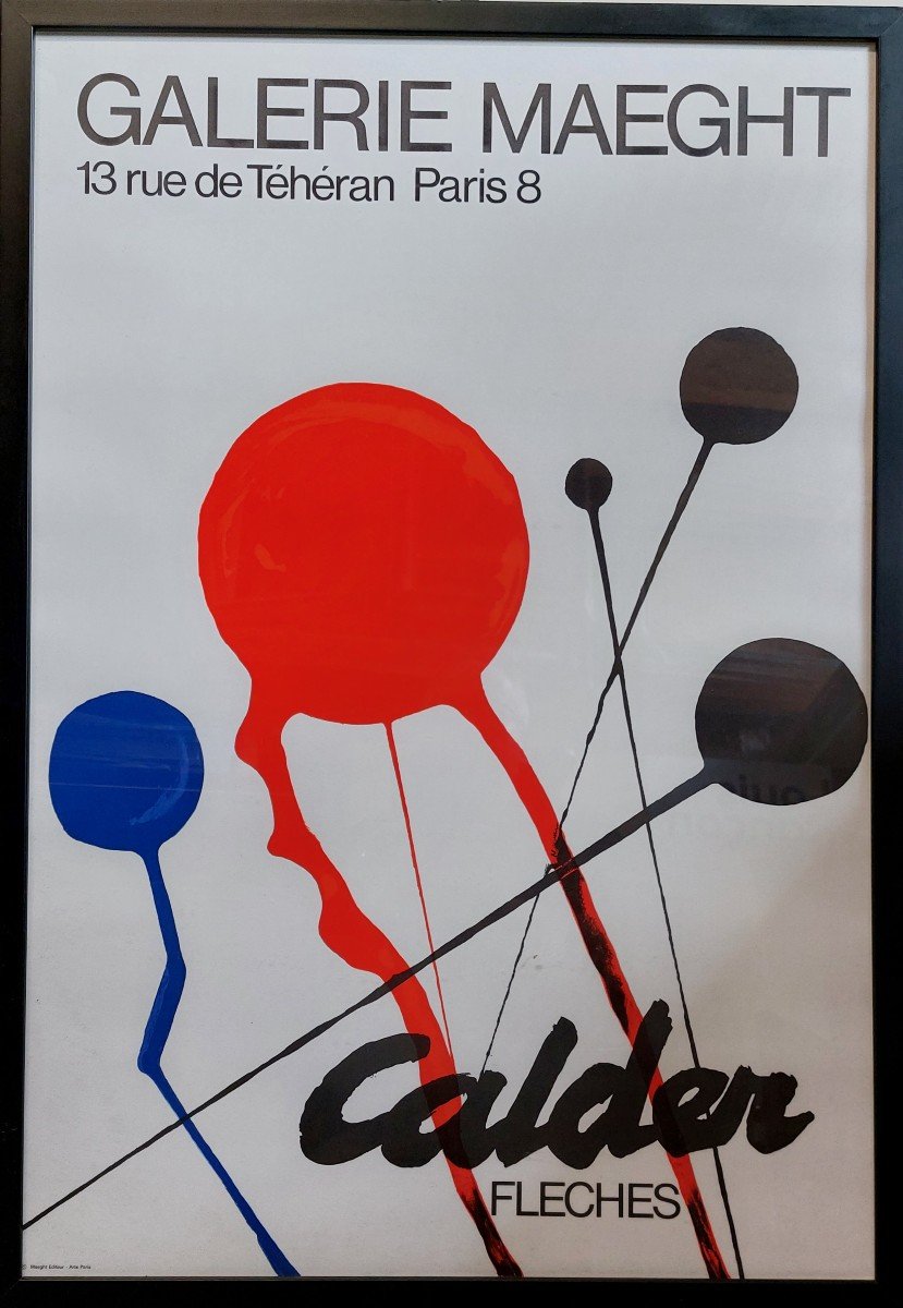 Alexandre Calder (1898-1976) "arrows"