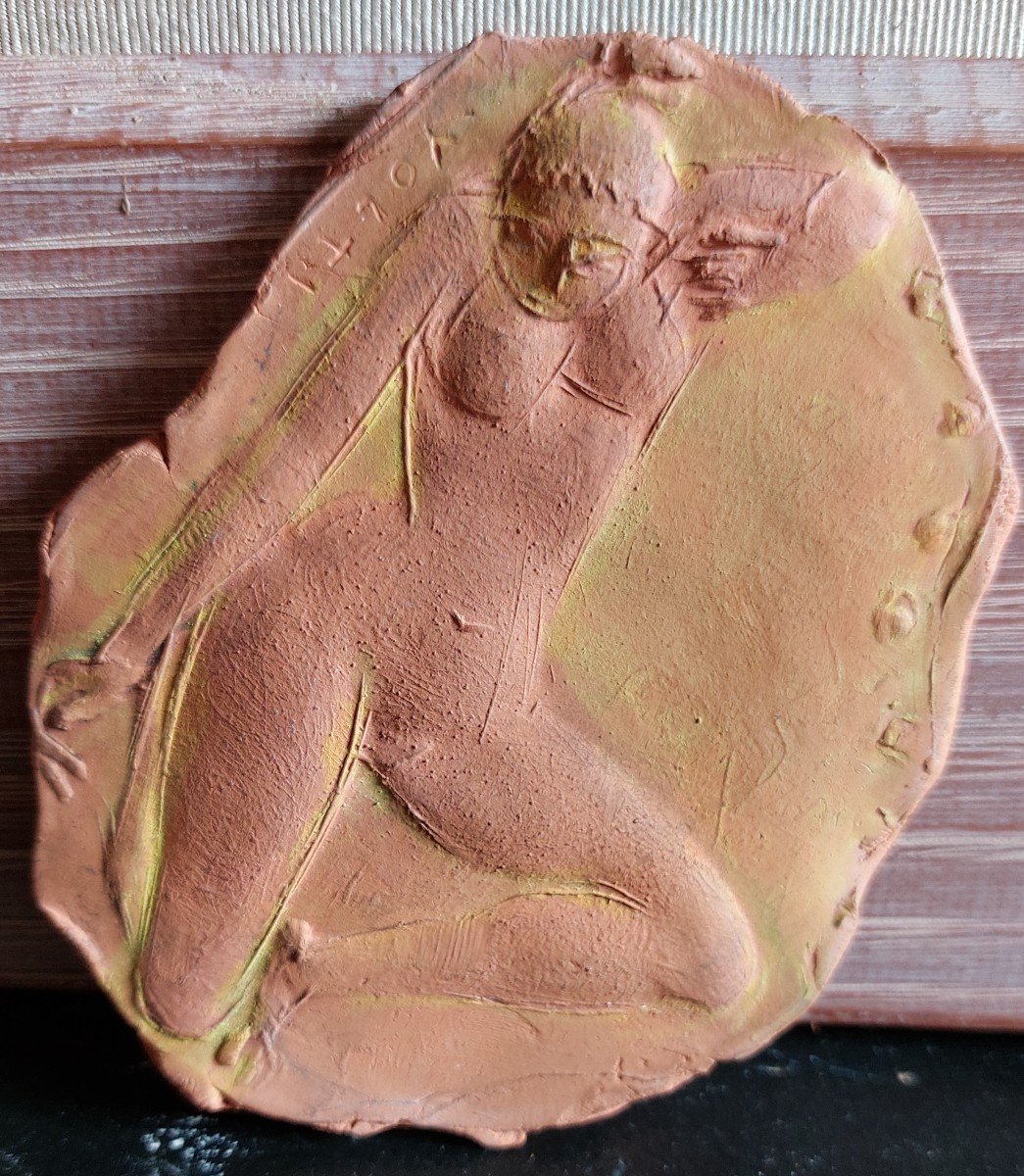 Antoniucci Volti (1915-1989) "female Nude, Terracotta"