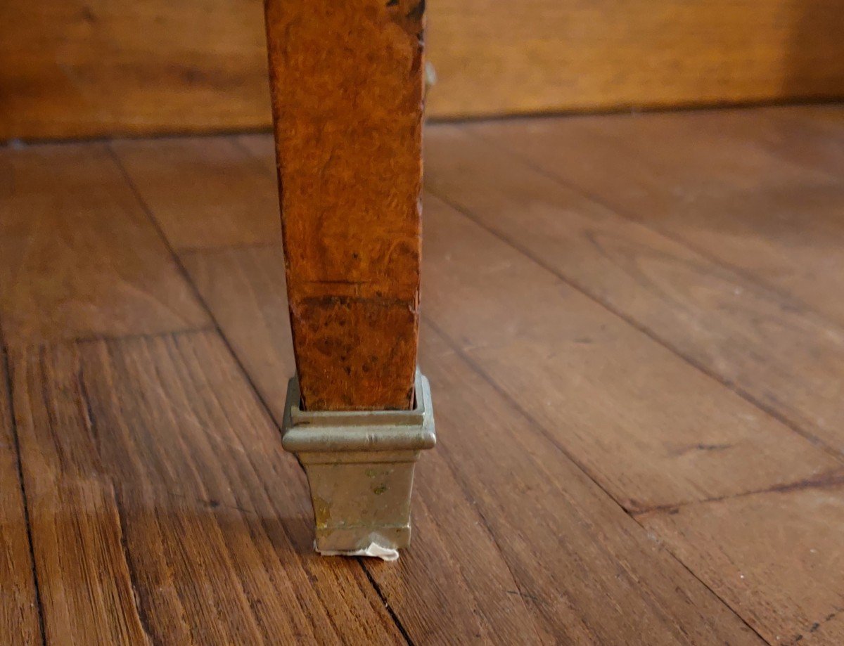 Walnut Cylinder Desk (art Deco)-photo-3