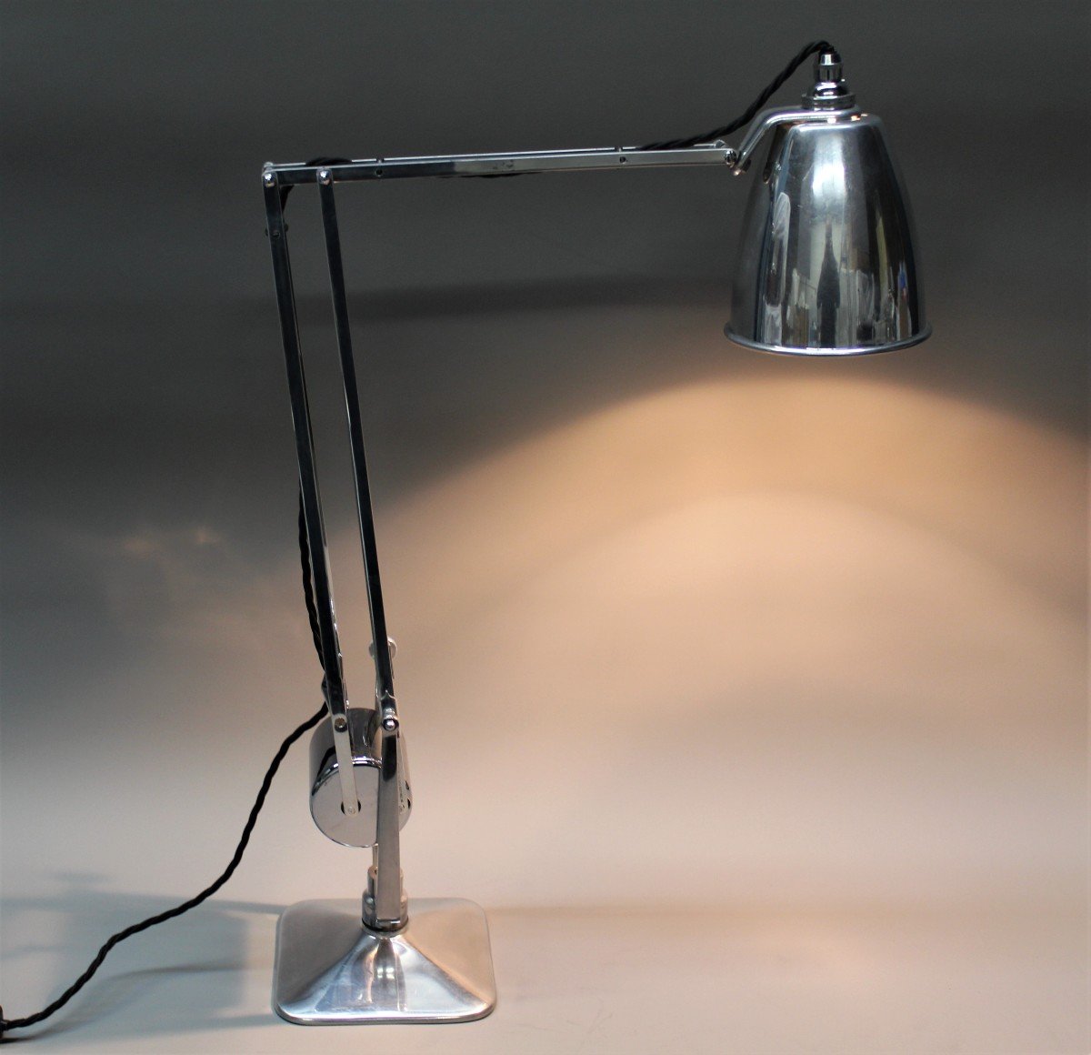 Original Counterpoise Desk Lamp - England, Circa 1950/55 - Restored-photo-6