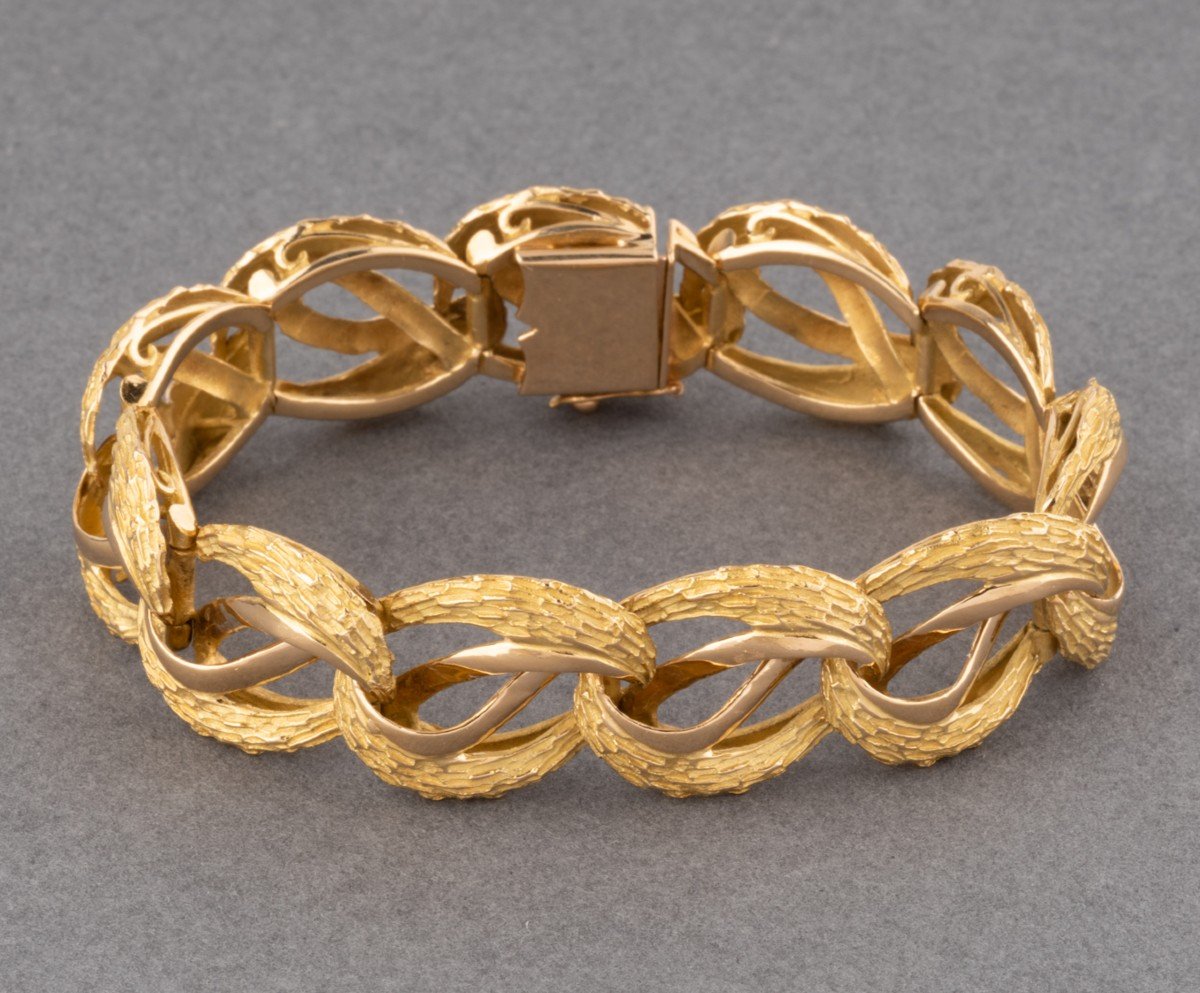 Vintage French Gold Bracelet