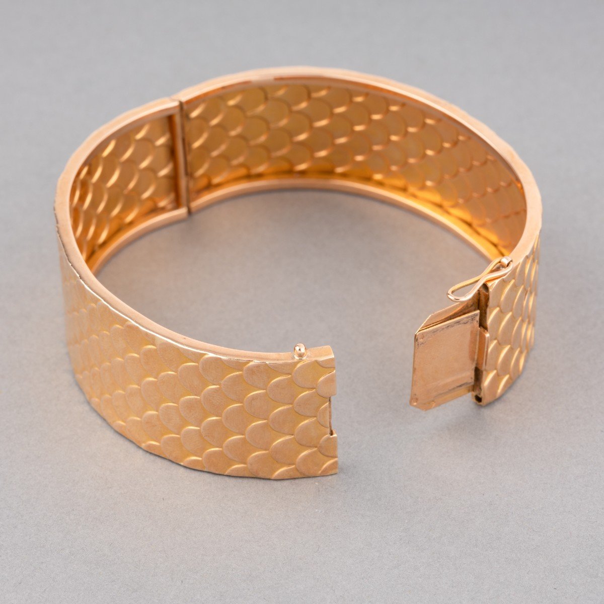 Vintage French Gold Bracelet -photo-3