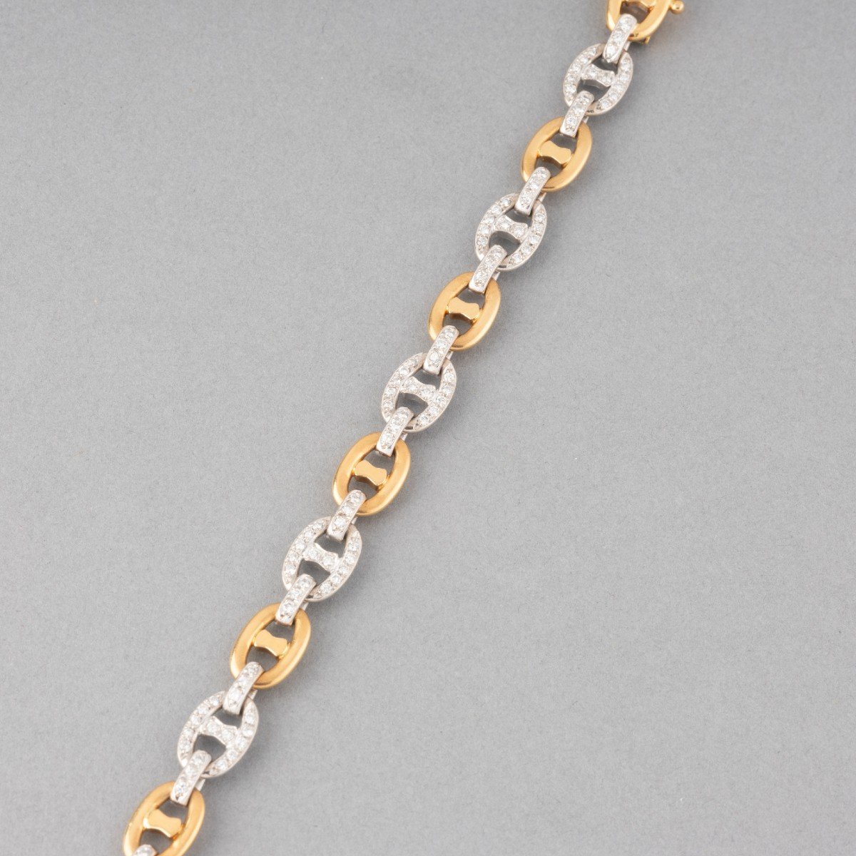 Vintage Gold And Diamond Bracelet-photo-4