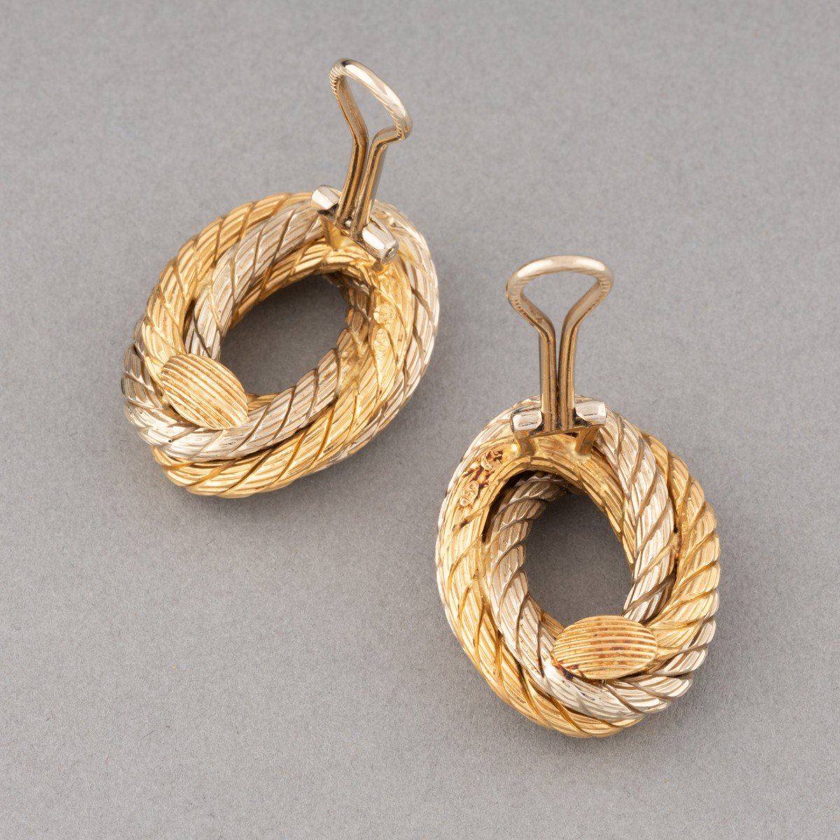 Vintage Gold Earrings -photo-1