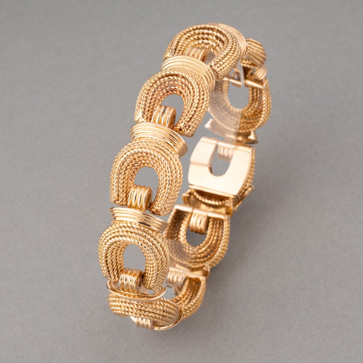 French Retro Gold Bracelet -photo-4